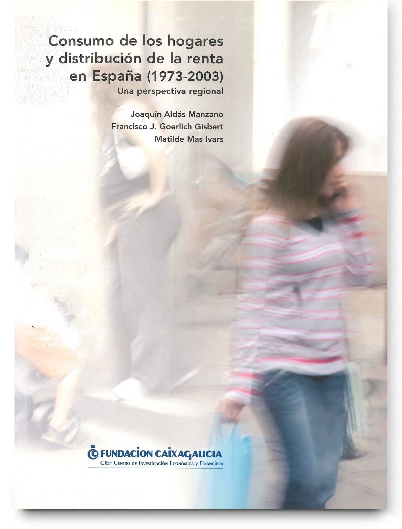 Household expenditure and income distribution in Spain (1973-2003): A regional comparison