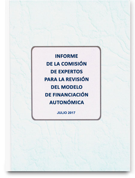 Informe de la Comisión de Expertos para la reforma del sistema de financiación autonómica