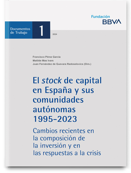 La inversión y el stock de capital productivo en España y sus CC. AA. y provincias (1964-2023)